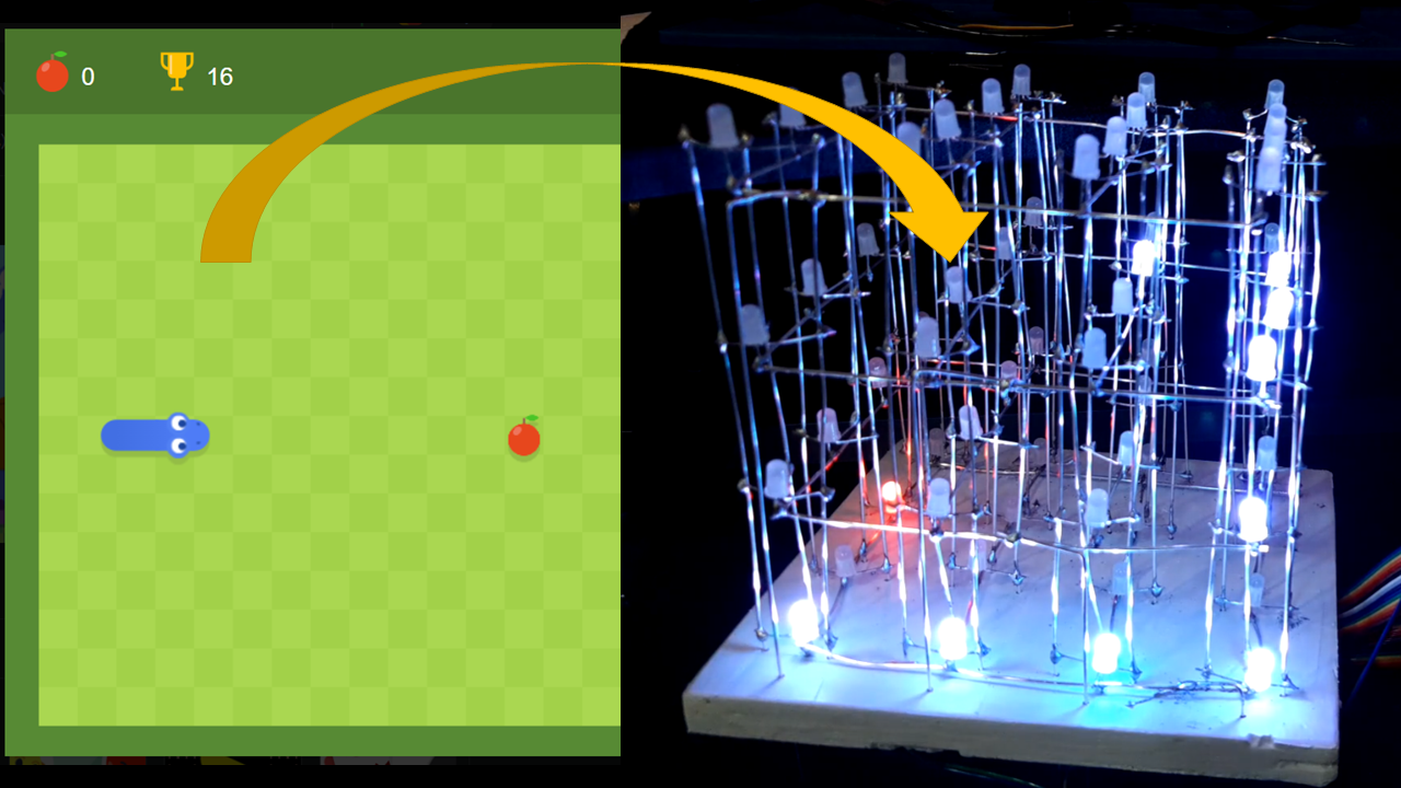 Want to Play a Game of Snake?! Cause it Can!